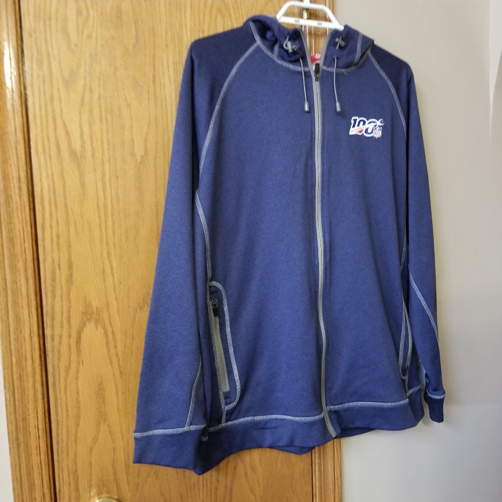 NFL Budweiser Team 365 Zip up Hooded Jacket  Size L